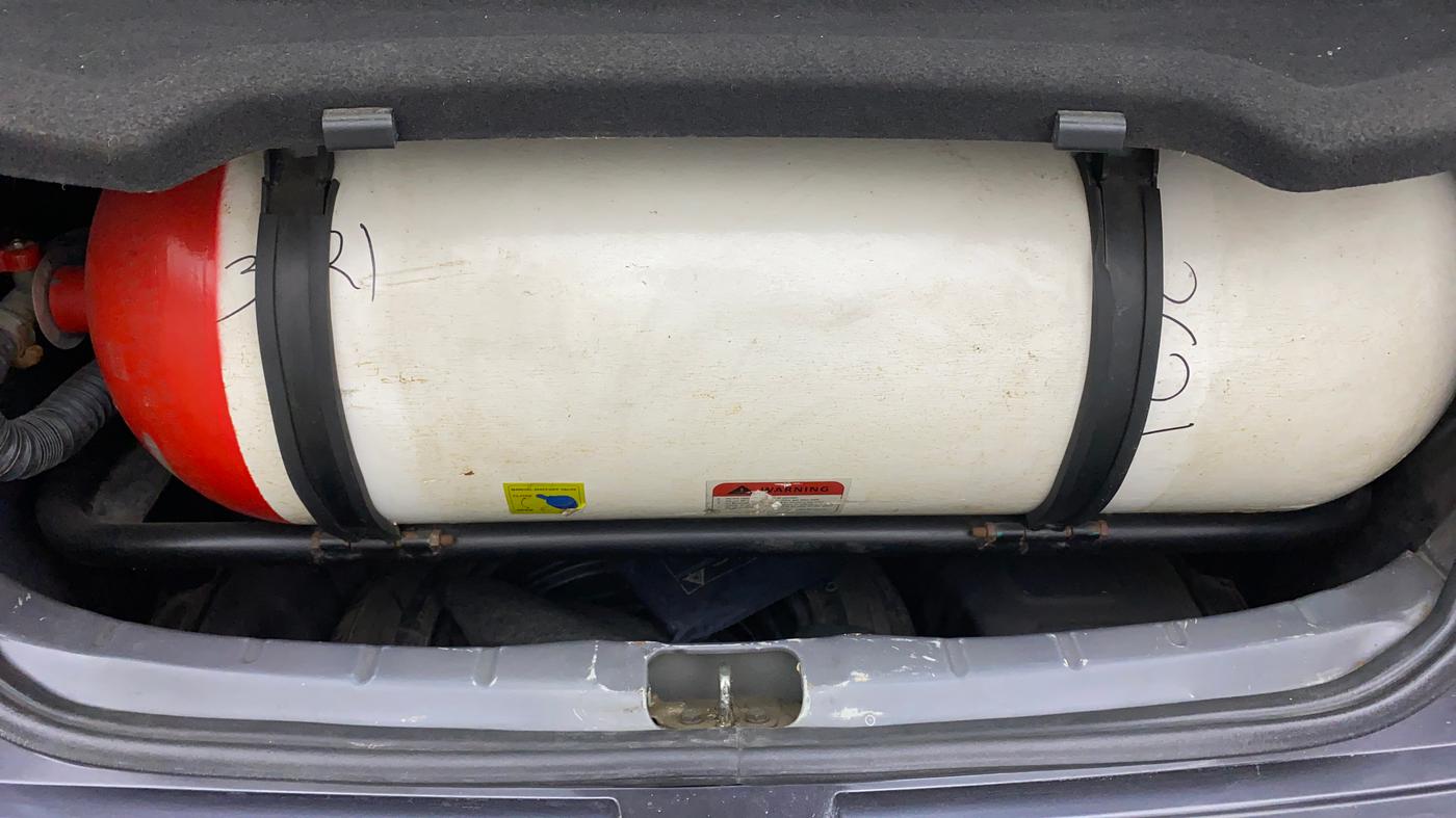 2019 Hyundai NEW SANTRO SPORTZ CNG, CNG, Manual, 85,746 km, Boot Inside