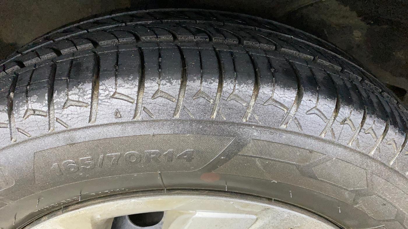 2019 Hyundai NEW SANTRO SPORTZ CNG, CNG, Manual, 85,746 km, Right Rear Tyre Tread