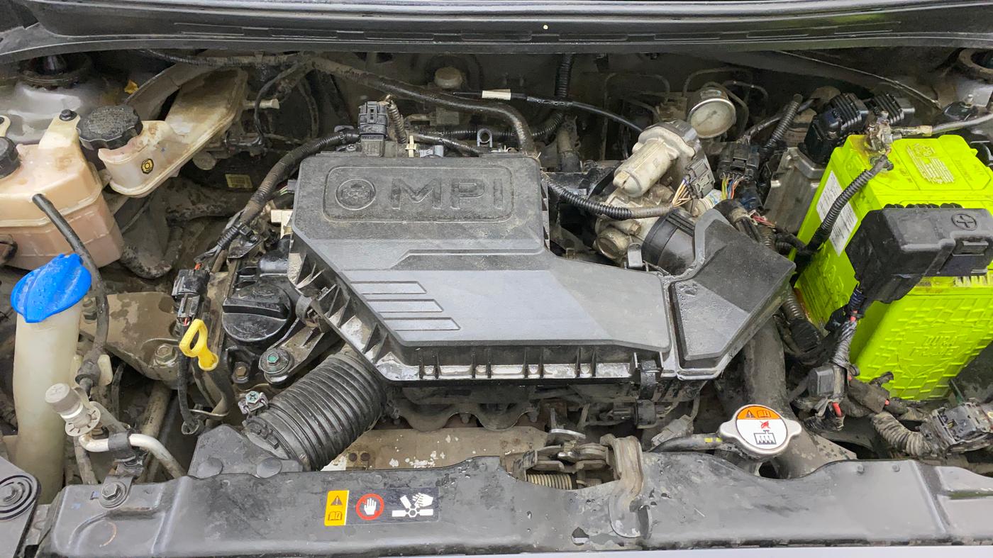 2019 Hyundai NEW SANTRO SPORTZ CNG, CNG, Manual, 85,746 km, Engine View