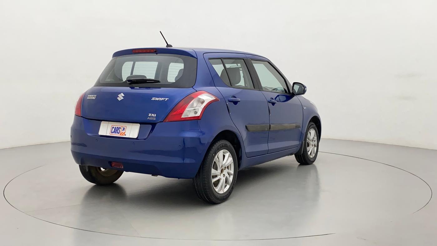 2013 Maruti Swift ZXI, Petrol, Manual, 40,611 km, Right Back Diagonal