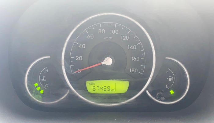2016 Hyundai Eon MAGNA +, Petrol, Manual, 57,414 km, Odometer Image