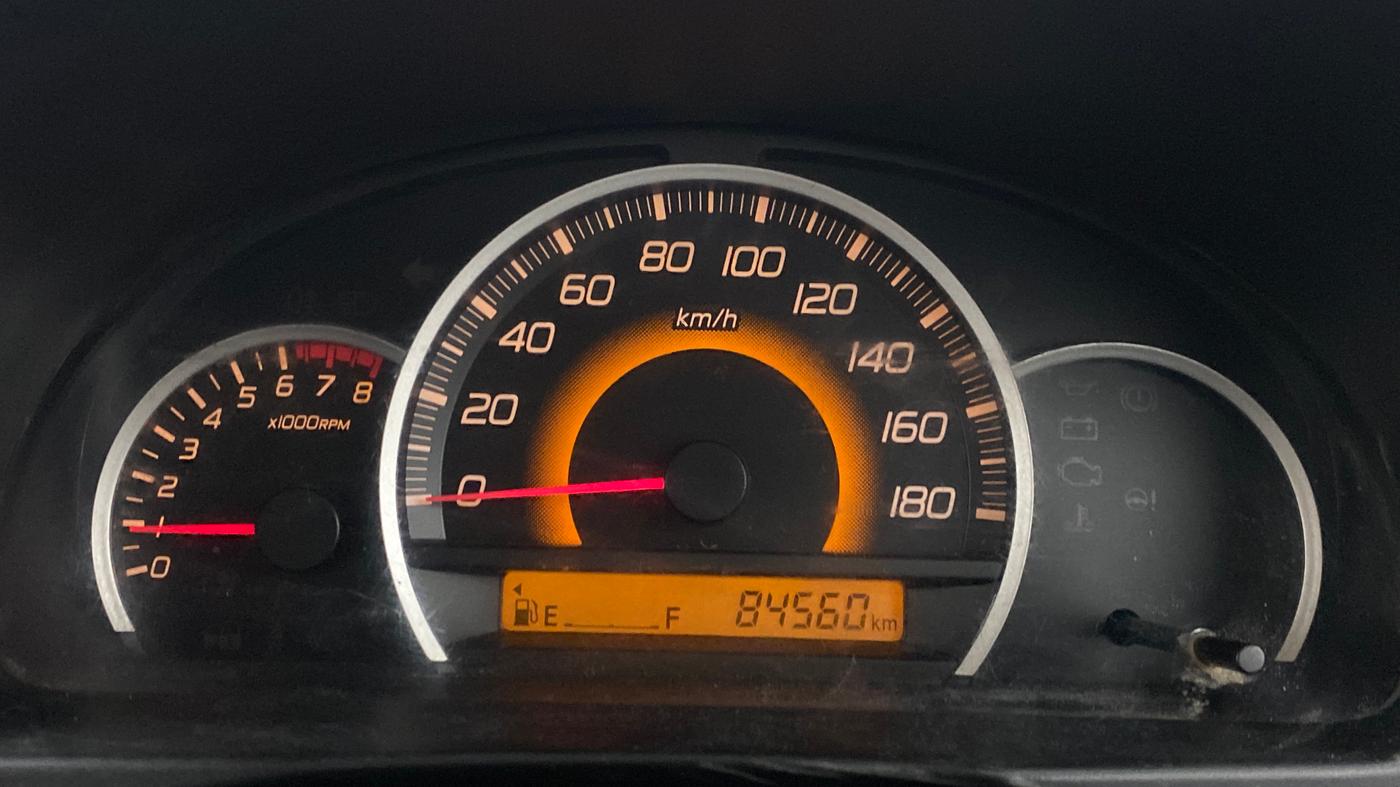 2015 Maruti Wagon R 1.0 VXI, Petrol, Manual, 84,560 km, Odometer Image