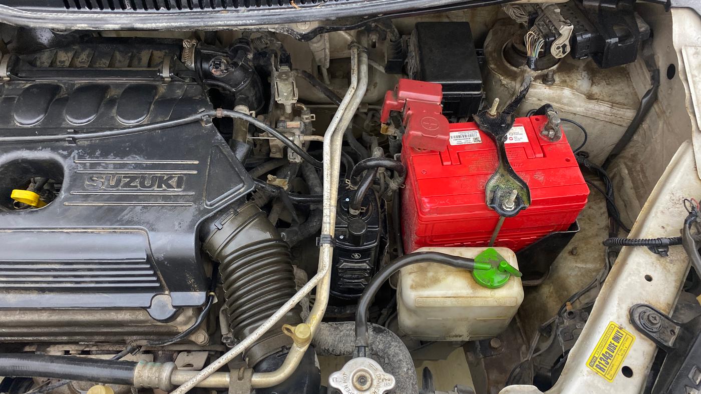 2015 Maruti Wagon R 1.0 VXI, Petrol, Manual, 84,560 km, Engine View - Left