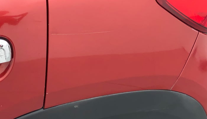2017 Renault Kwid RXL 0.8 EDITION, Petrol, Manual, 16,315 km, Left quarter panel - Minor scratches