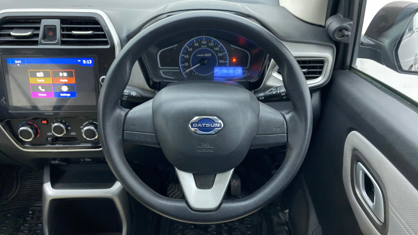 2021 Datsun Redi Go T(O) 1.0, Petrol, Manual, 28,528 km, Steering Wheel Close Up