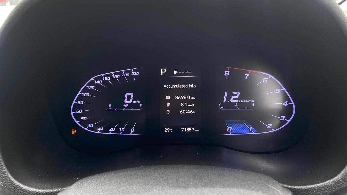2020 Hyundai Verna SX (O) 1.0 TURBO DCT, Petrol, Automatic, 71,816 km, Odometer Image