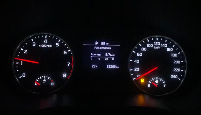 2022 KIA SELTOS HTX 1.5 PETROL, Petrol, Manual, 28,282 km, Odometer Image