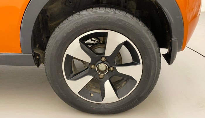 2018 Tata NEXON XZA PLUS PETROL DUAL TONE, Petrol, Automatic, 85,837 km, Left Rear Wheel