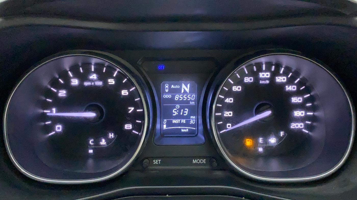 2018 Tata NEXON XZA PLUS PETROL DUAL TONE, Petrol, Automatic, 85,837 km, Odometer Image