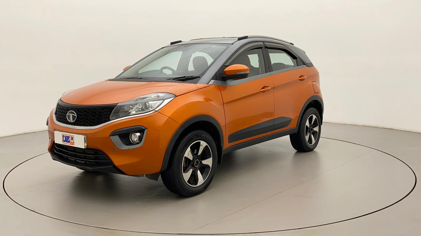 2018 Tata NEXON XZA PLUS PETROL DUAL TONE, Petrol, Automatic, 85,837 km, Left Front Diagonal