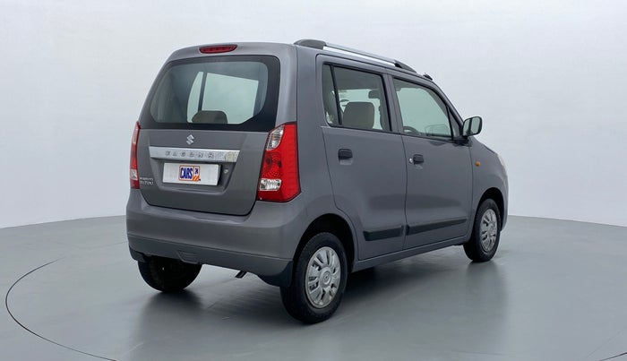 2014 Maruti Wagon R 1.0 LXI, Petrol, Manual, 63,620 km, Right Back Diagonal (45- Degree) View