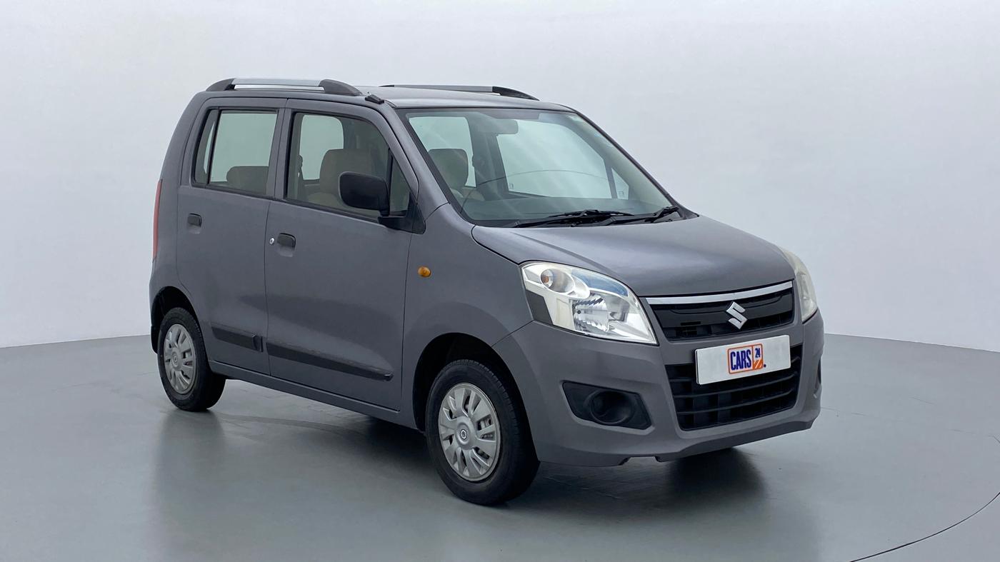 2014 Maruti Wagon R 1.0 LXI, Petrol, Manual, 63,620 km, Right Front Diagonal (45- Degree) View
