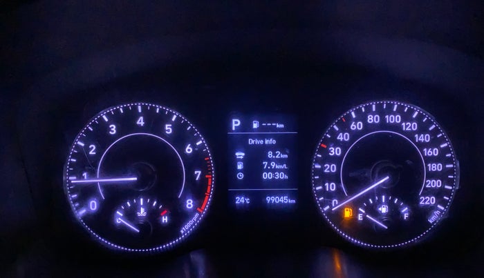 2019 Hyundai VENUE SX PLUS 1.0 TURBO DCT, Petrol, Automatic, 99,037 km, Odometer Image