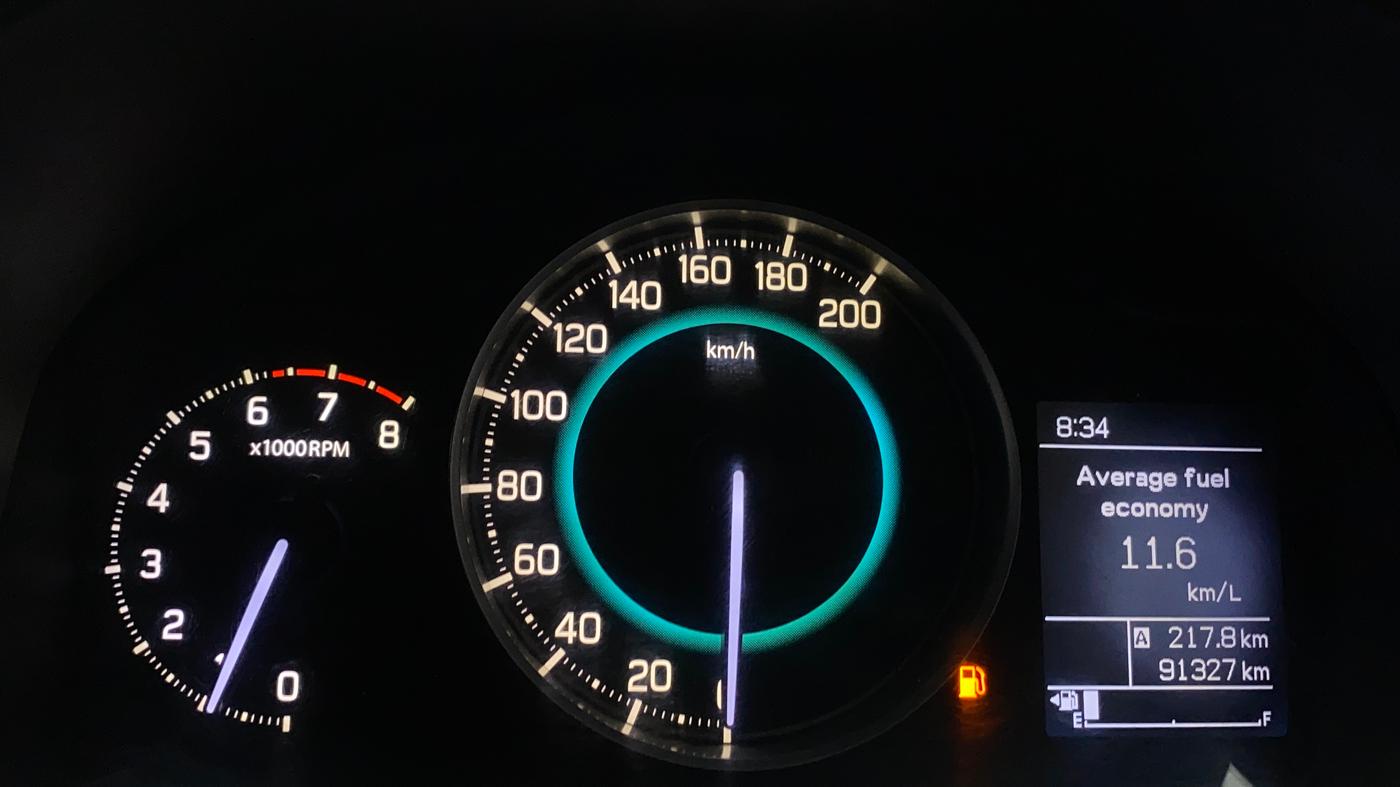 2017 Maruti IGNIS DELTA 1.2, Petrol, Manual, 91,499 km, Odometer Image