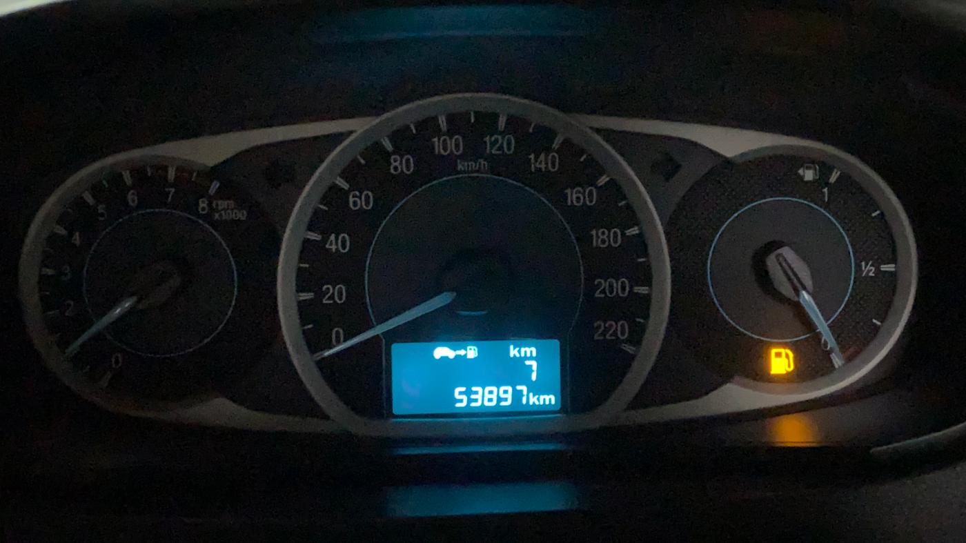 2017 Ford Figo Aspire TITANIUM 1.2 PETROL, Petrol, Manual, 53,916 km, Odometer Image