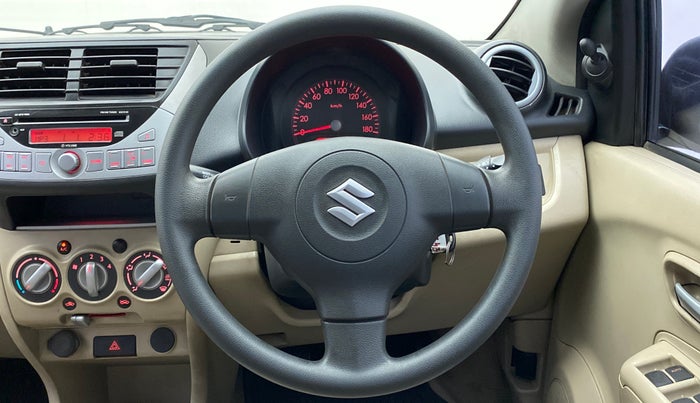 2012 Maruti A Star VXI, Petrol, Manual, 51,558 km, Steering Wheel Close Up