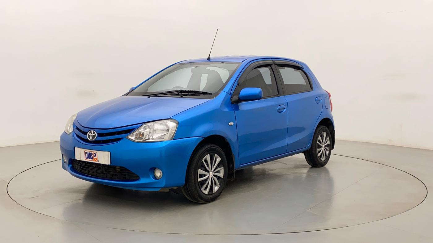 2012 Toyota Etios Liva GD, Diesel, Manual, 64,076 km, Left Front Diagonal