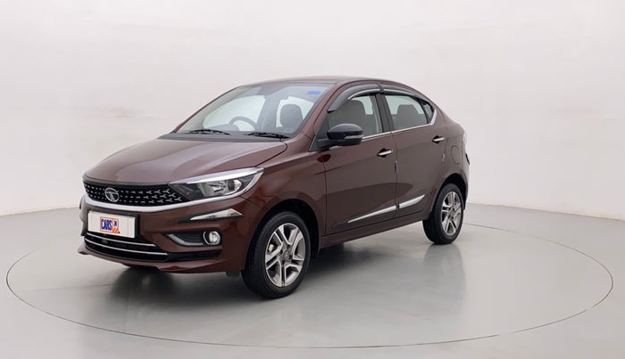 2023 Tata TIGOR XZA PLUS PETROL, Petrol, Automatic, 5,230 km, Left Front Diagonal