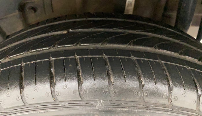 2023 Tata TIGOR XZA PLUS PETROL, Petrol, Automatic, 5,230 km, Left Rear Tyre Tread