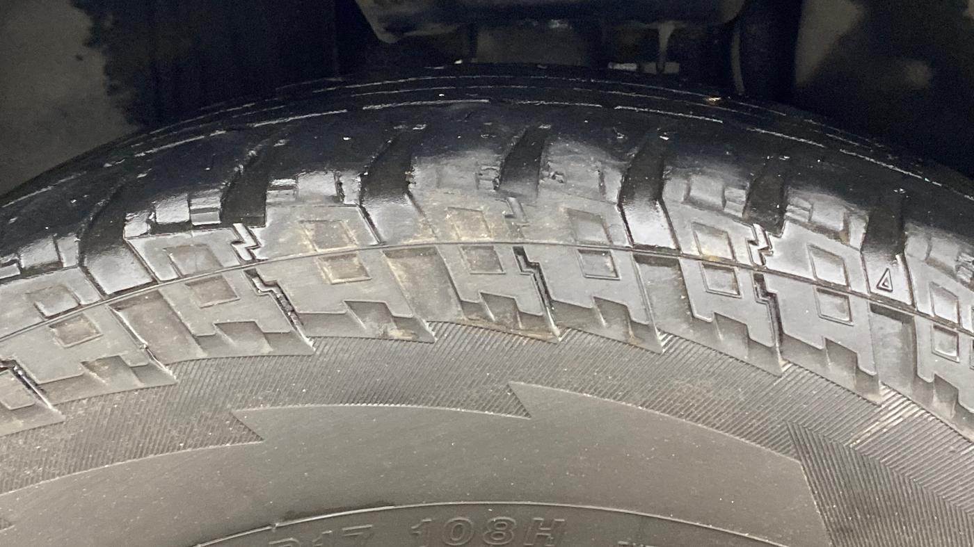 2019 Tata Harrier XZ 2.0L, Diesel, Manual, 99,169 km, Left Front Tyre Tread