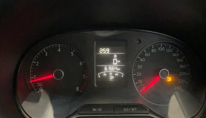 2016 Volkswagen Polo COMFORTLINE 1.2L, Petrol, Manual, 61,596 km, Odometer Image