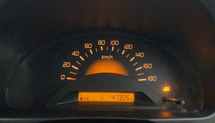 2015 Maruti Wagon R 1.0 LXI CNG, CNG, Manual, 47,305 km, Odometer Image