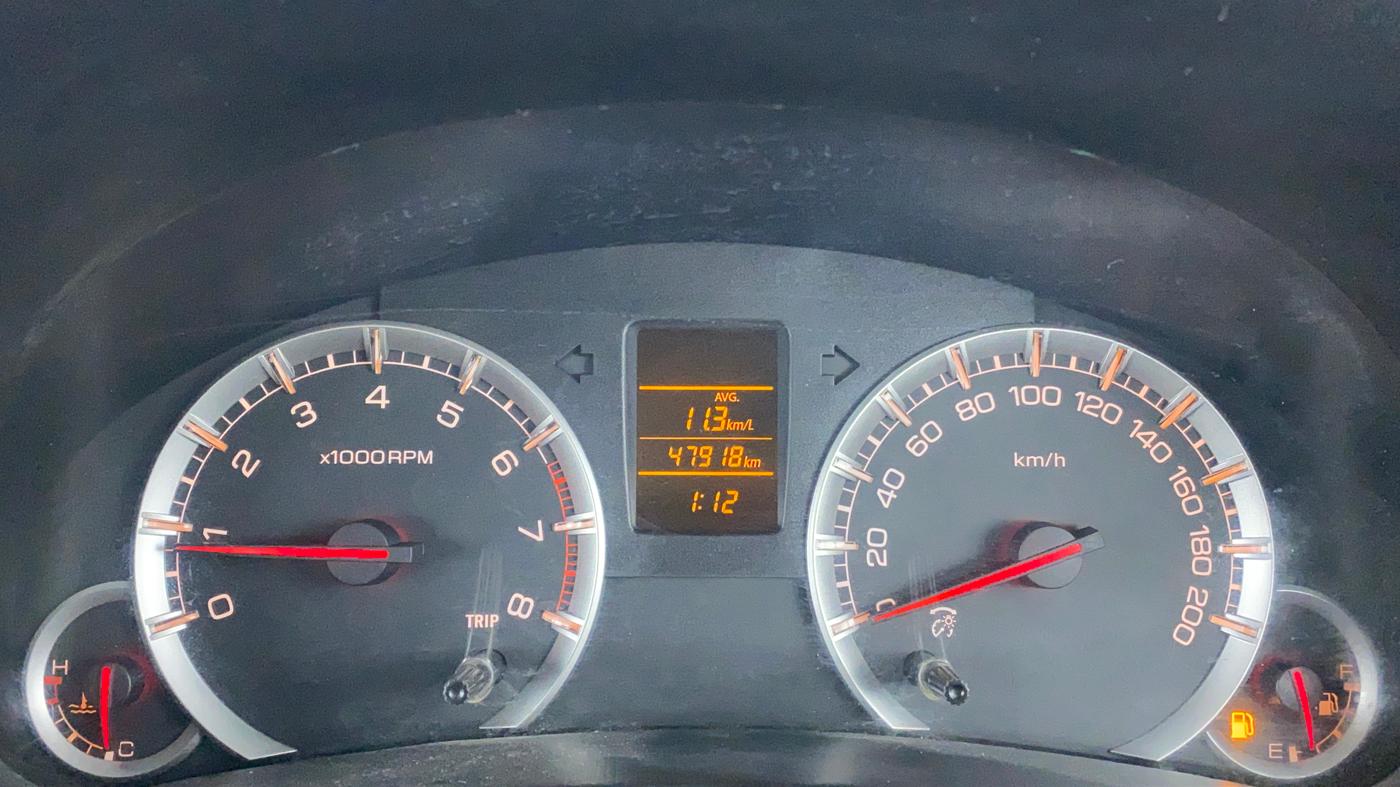 2017 Maruti Swift VXI, CNG, Manual, 47,991 km, Odometer Image