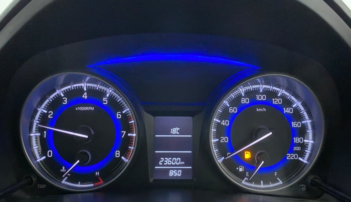 2016 Maruti Baleno DELTA 1.2 K12, Petrol, Manual, 23,598 km, Odometer Image