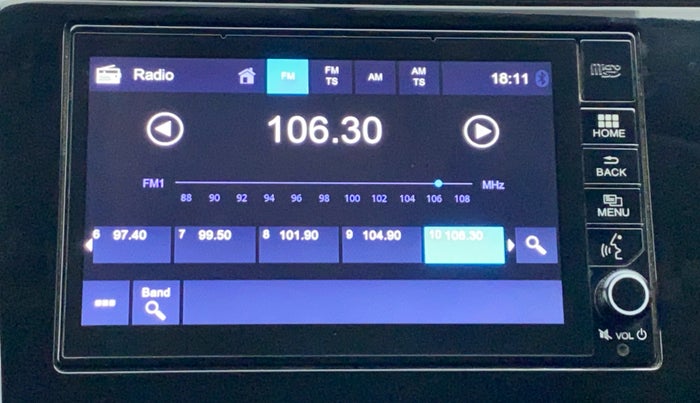 2018 Honda WR-V 1.2 i-VTEC VX MT, Petrol, Manual, 41,863 km, Infotainment System