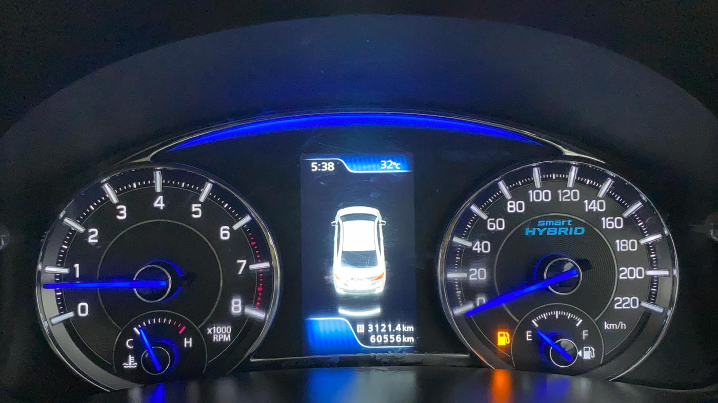 2018 Maruti Ciaz ALPHA 1.5 SHVS PETROL, Petrol, Manual, 60,556 km, Odometer Image