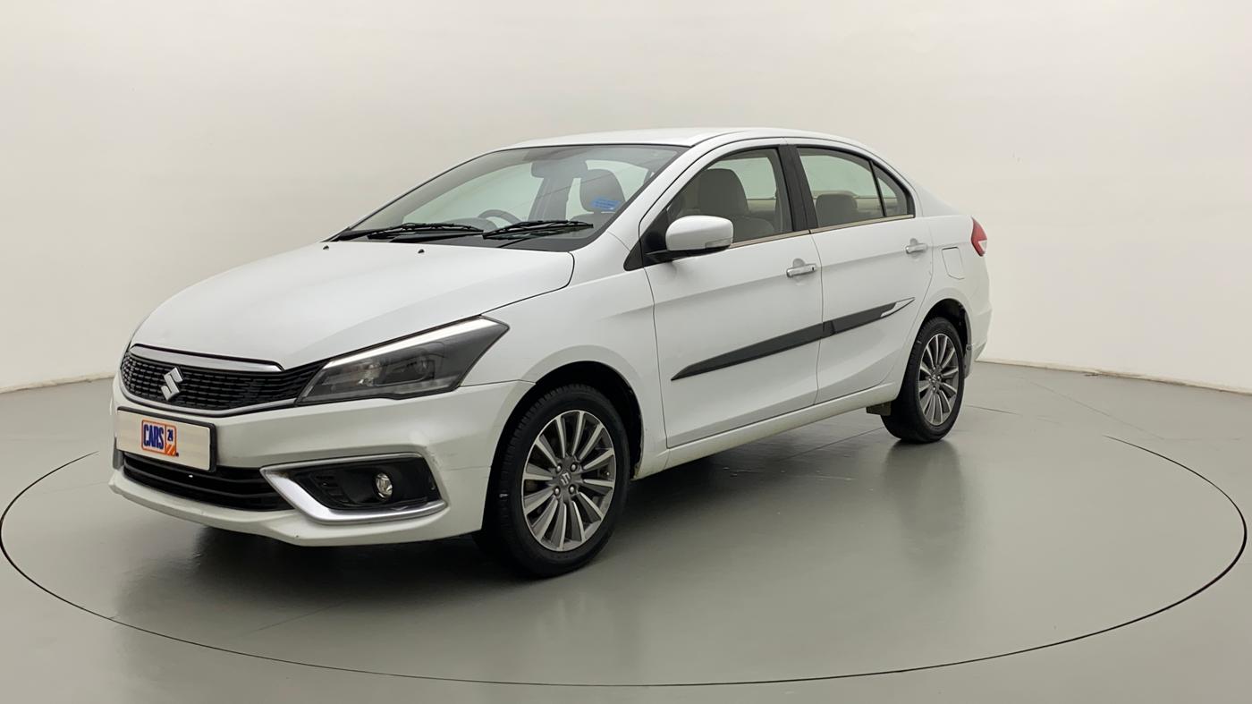 2018 Maruti Ciaz ALPHA 1.5 SHVS PETROL, Petrol, Manual, 60,556 km, Left Front Diagonal
