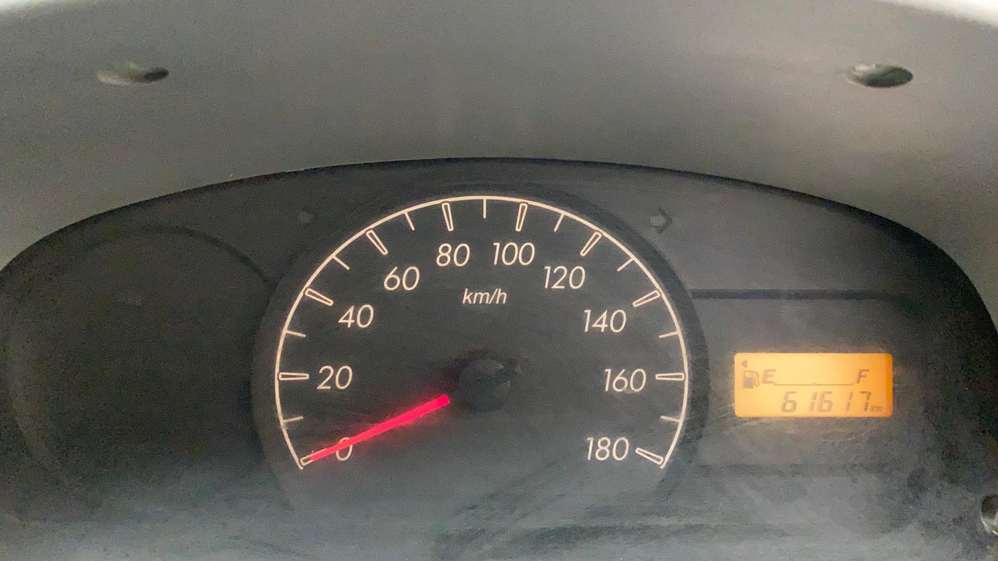 2012 Maruti Alto LXI, Petrol, Manual, 61,617 km, Odometer Image