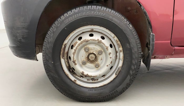 2012 Maruti Alto LXI, Petrol, Manual, 61,617 km, Left Front Wheel