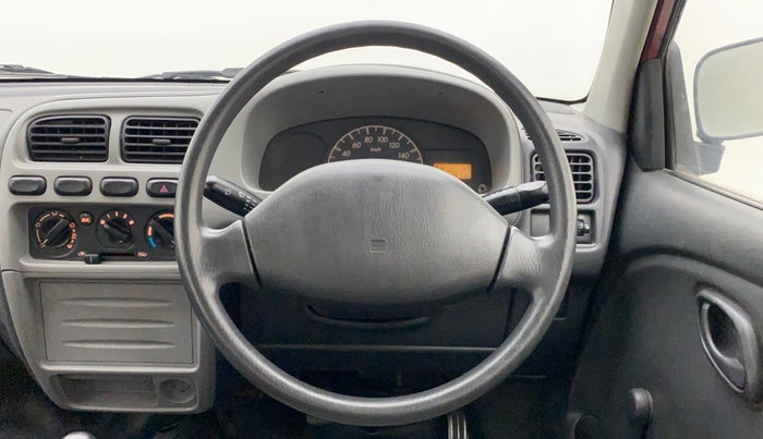 2012 Maruti Alto LXI, Petrol, Manual, 61,617 km, Steering Wheel Close Up