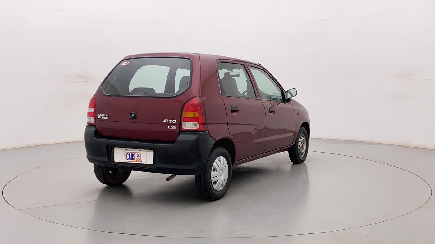 2012 Maruti Alto LXI, Petrol, Manual, 61,617 km, Right Back Diagonal