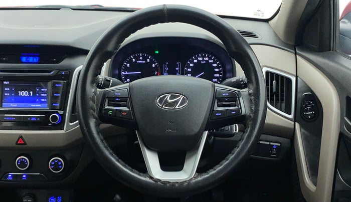 2018 Hyundai Creta E PLUS 1.6 PETROL, Petrol, Manual, 83,563 km, Steering Wheel Close Up