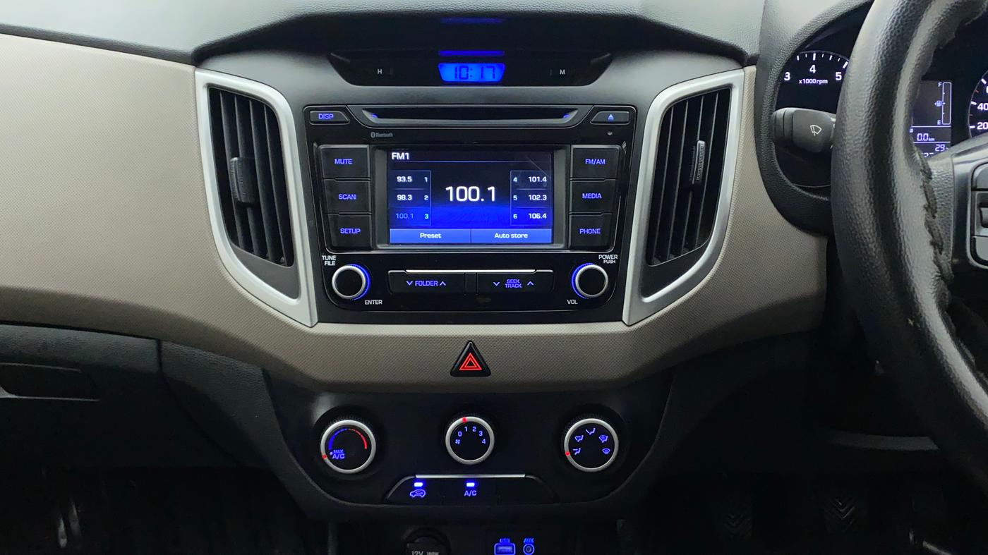 2018 Hyundai Creta E PLUS 1.6 PETROL, Petrol, Manual, 83,563 km, Air Conditioner
