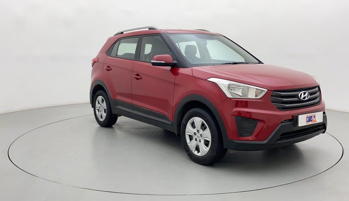 2018 Hyundai Creta E PLUS 1.6 PETROL, Petrol, Manual, 83,563 km, Right Front Diagonal