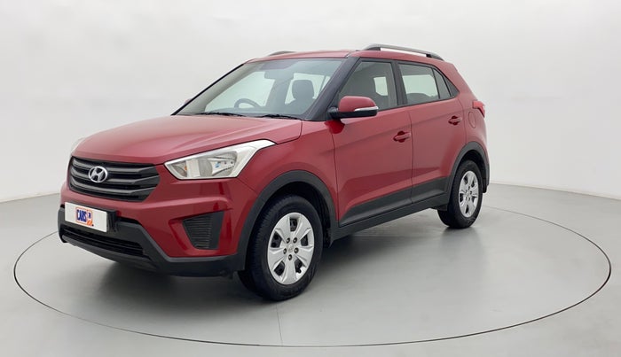 2018 Hyundai Creta E PLUS 1.6 PETROL, Petrol, Manual, 83,563 km, Left Front Diagonal