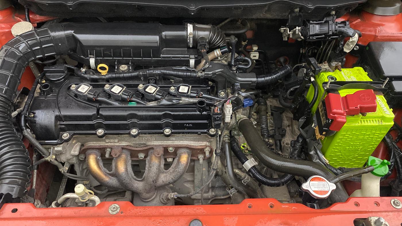 2020 Toyota Glanza V CVT, Petrol, Automatic, 42,083 km, Engine View