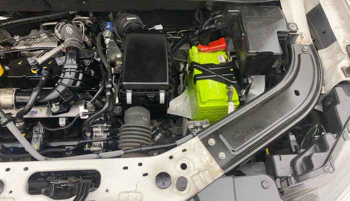 2021 Renault Kiger RXT TURBO CVT, Petrol, Automatic, 25,660 km, Engine View - Left