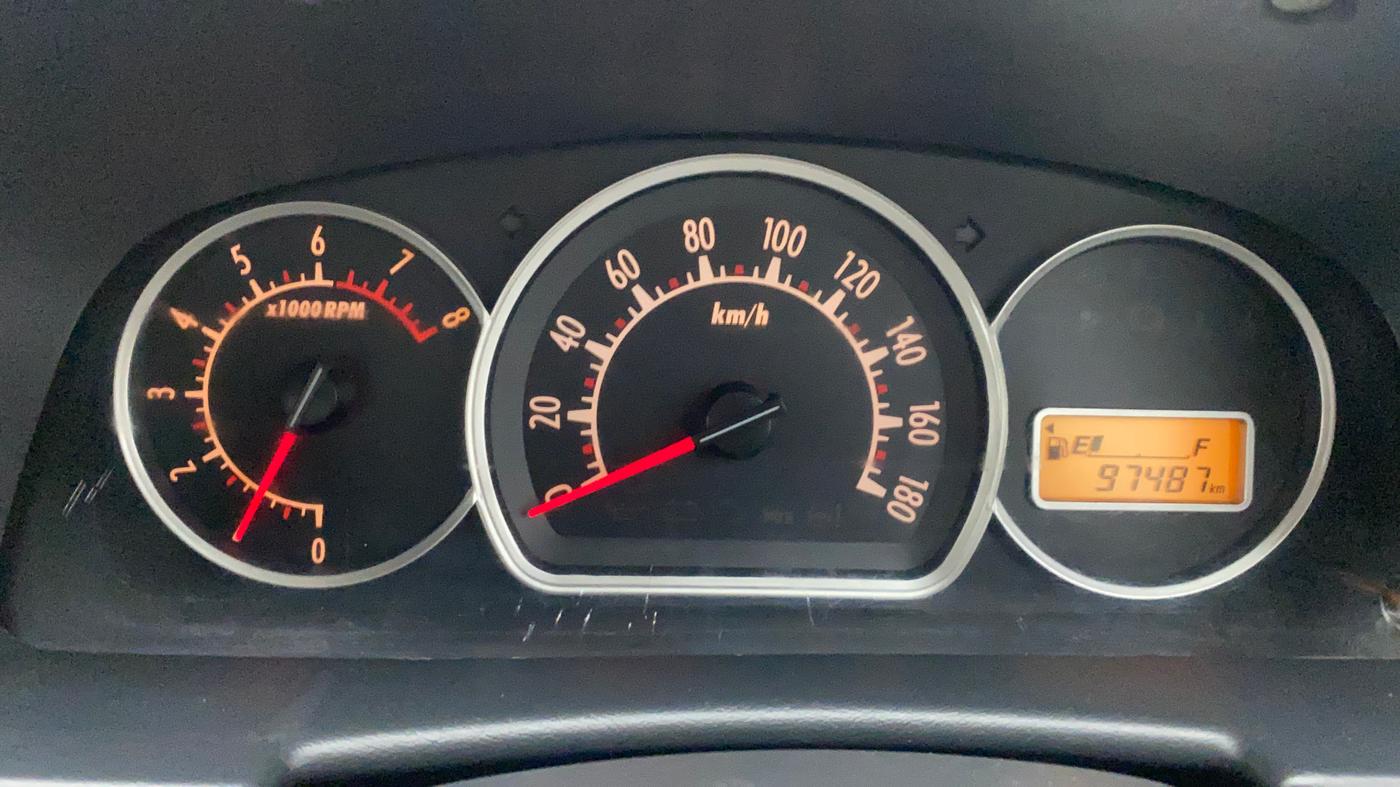 2014 Maruti Alto K10 VXI, Petrol, Manual, 97,579 km, Odometer Image