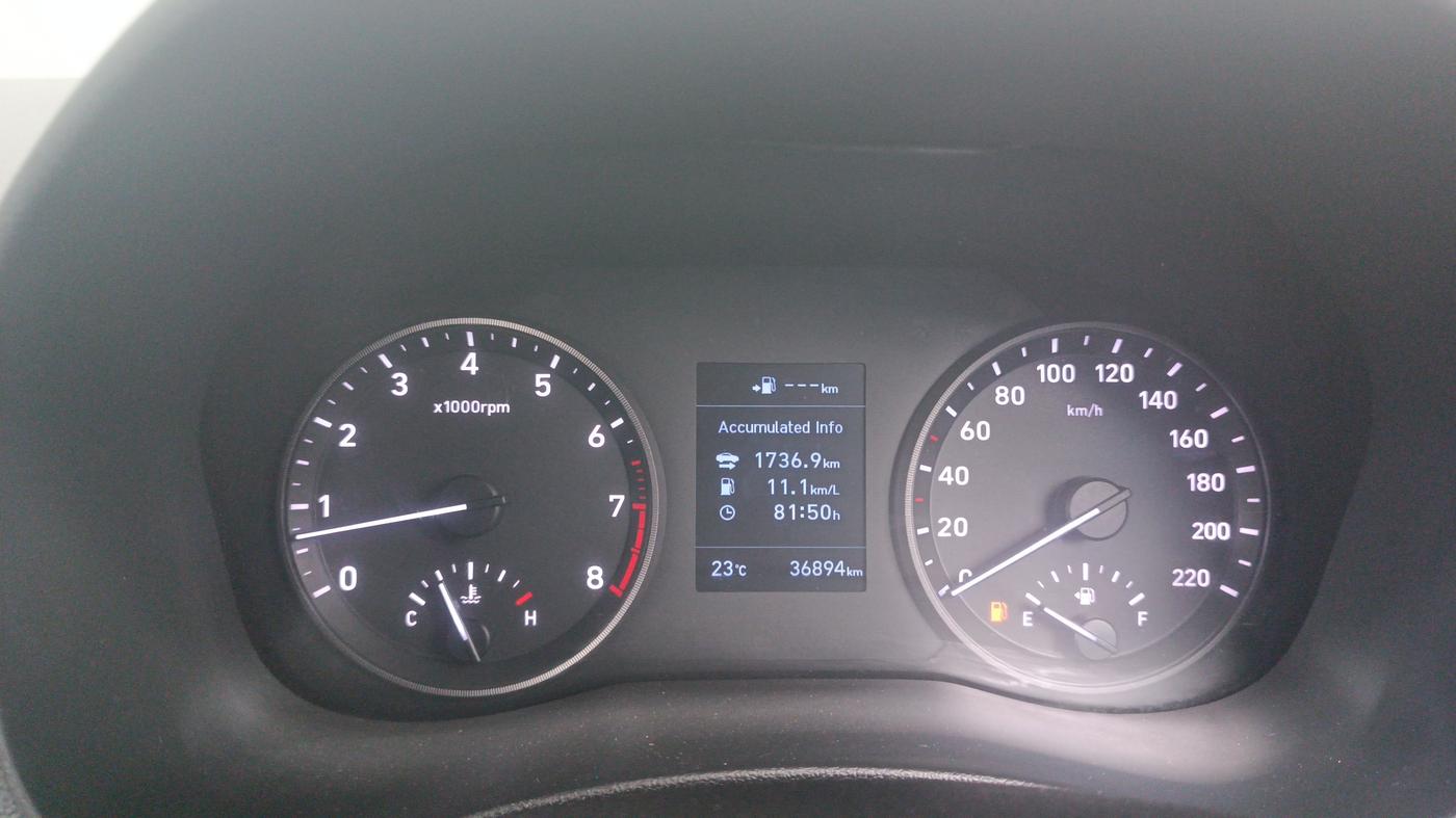 2019 Hyundai Verna 1.6 VTVT SX, Petrol, Manual, 36,892 km, Odometer Image