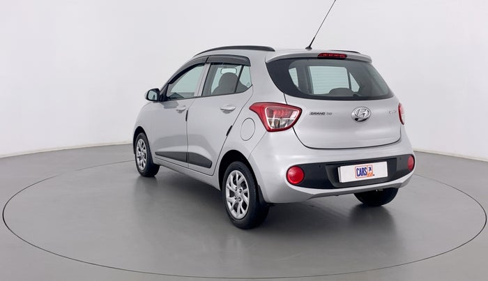 2018 Hyundai Grand i10 SPORTZ 1.2 KAPPA VTVT, Petrol, Manual, 19,102 km, Left Back Diagonal