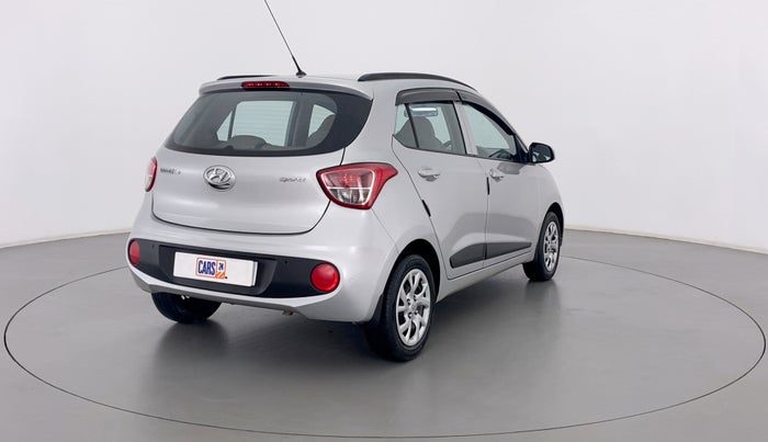 2018 Hyundai Grand i10 SPORTZ 1.2 KAPPA VTVT, Petrol, Manual, 19,102 km, Right Back Diagonal