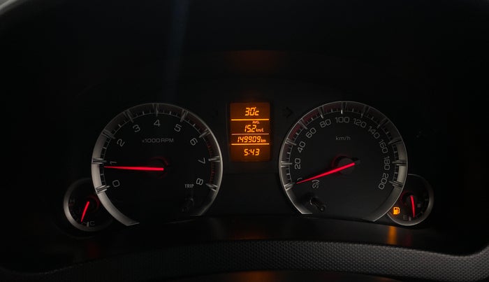 2013 Maruti Swift ZXI, Petrol, Manual, 1,49,909 km, Odometer Image