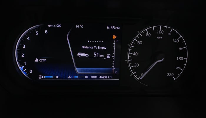 2022 Tata Safari XZ PLUS DARK EDITION, Diesel, Manual, 46,235 km, Odometer Image