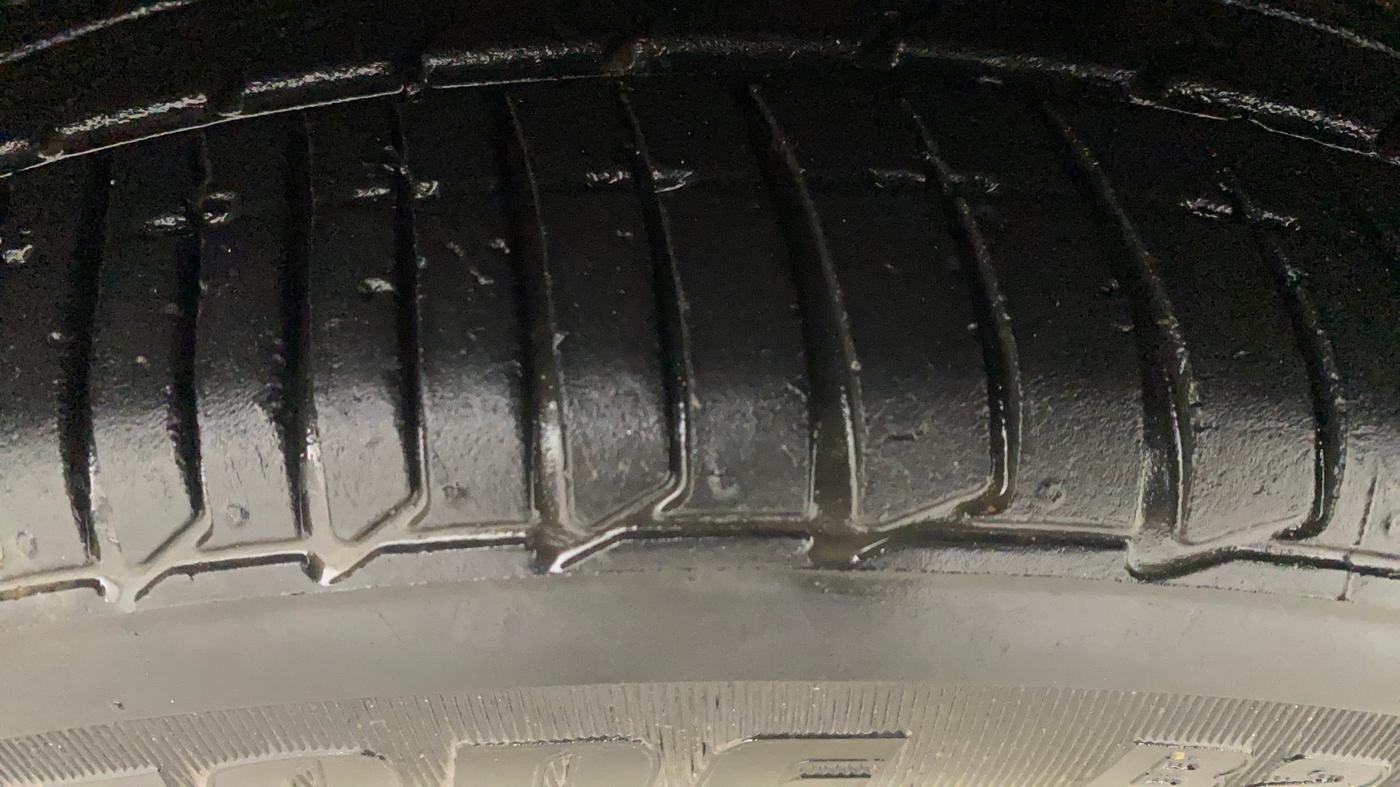 2021 Tata TIGOR XZA PLUS PETROL, Petrol, Automatic, 22,399 km, Left Front Tyre Tread