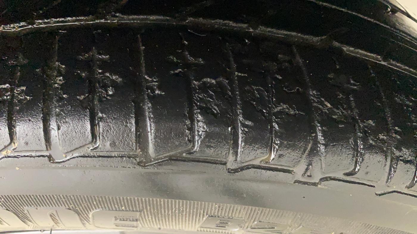 2021 Tata TIGOR XZA PLUS PETROL, Petrol, Automatic, 22,399 km, Left Rear Tyre Tread