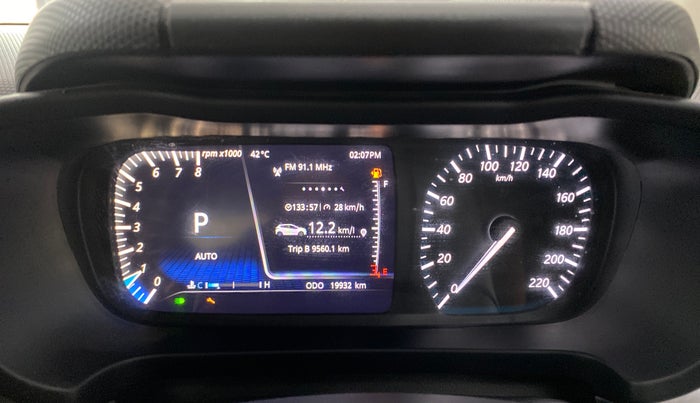 2022 Tata ALTROZ XZA PLUS, Petrol, Automatic, 19,931 km, Odometer Image